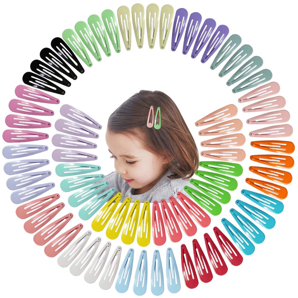 40 Pezzi Mollette per Capelli da Bambina Colore Caramella Molletta Gocciolante Barretta da Principessa Fermagli Coreani Copricapo Accessori per Capelli per Bambine