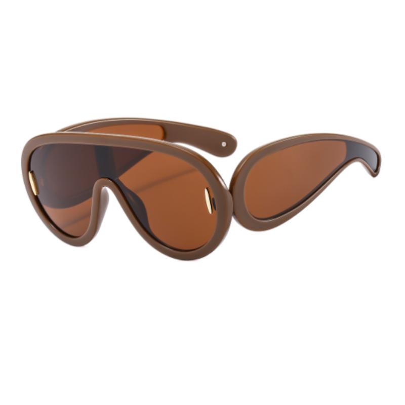 

НОВЫЕ солнцезащитные очки в стиле панк 2000-х годов для женщин и мужчин Y2K, цельные солнцезащитные очки в стиле хип-хоп, люксовый бренд, UV400, унисекс, зеркальные очки