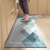 Non-slip Crystal Velvet Kitchen Mat Super Absorbent Long Carpets for Bedroom Bathroom Entrance Door Floor Mats
