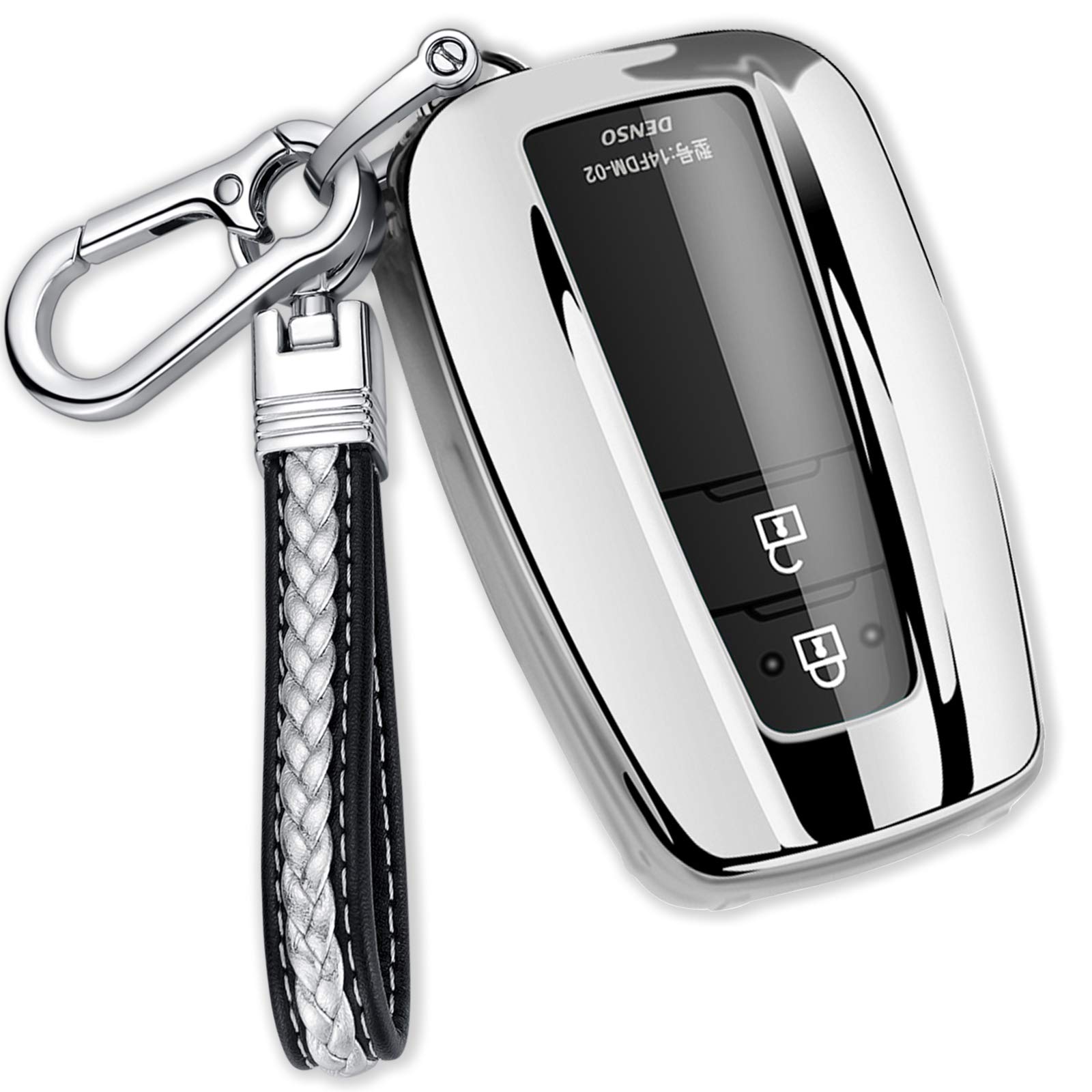 

Интеллектуальный чехол для ключа Toyota XRise, подходящий для Crown 220 Series Prius 50 Series New Corolla RAV4 50 Series Camry 70 Series Land Cruiser Prado 150 Late