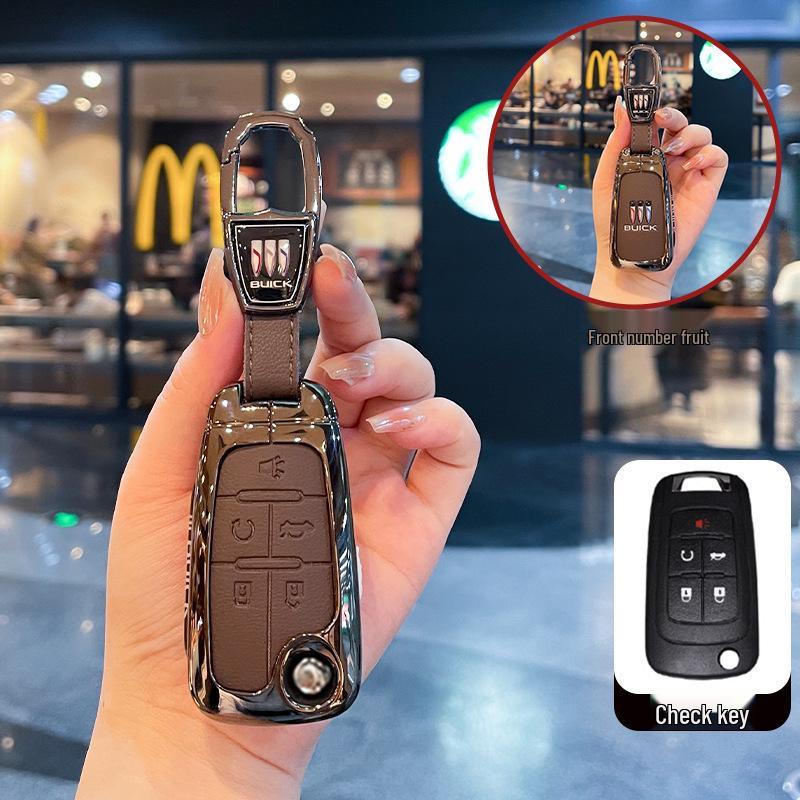 Folding Metal Key Case for Buick Excelle, Yue Lang 10-20 models