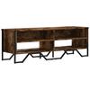 TV Cabinet Smoked Oak 122 x 34 x 41 cm Wood Based Panel