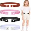 Elastic Stretch Belt Adjustable Waist Belt Fashion Invisible Belt for Jeans Pants Skirts Dresses