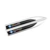 2pcs 3D Metal Car Fender Side Wing Emblem Badge Sticker For Volkswagen GOLF 5 Tiguan Polo Golf 6 Golf 7 Jetta Accessories