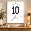 Kit Pittura Diamante Lionel Messi 5D Trapano Completo Fai da Te Mosaico di Diamanti Arte Murale Decorazione per la Casa