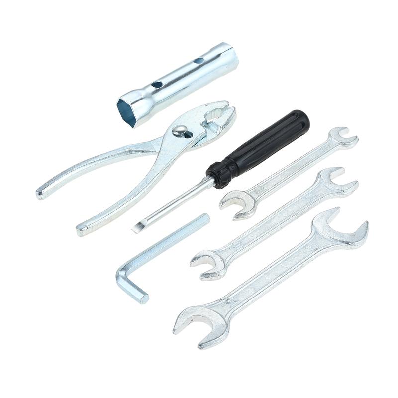 Metal Universal Motorcycle Repair Tool Set Screwdriver Sleeve Wrenches Pliers Spark Plug Socket Tool Kit for Honda Suzuki Yamaha