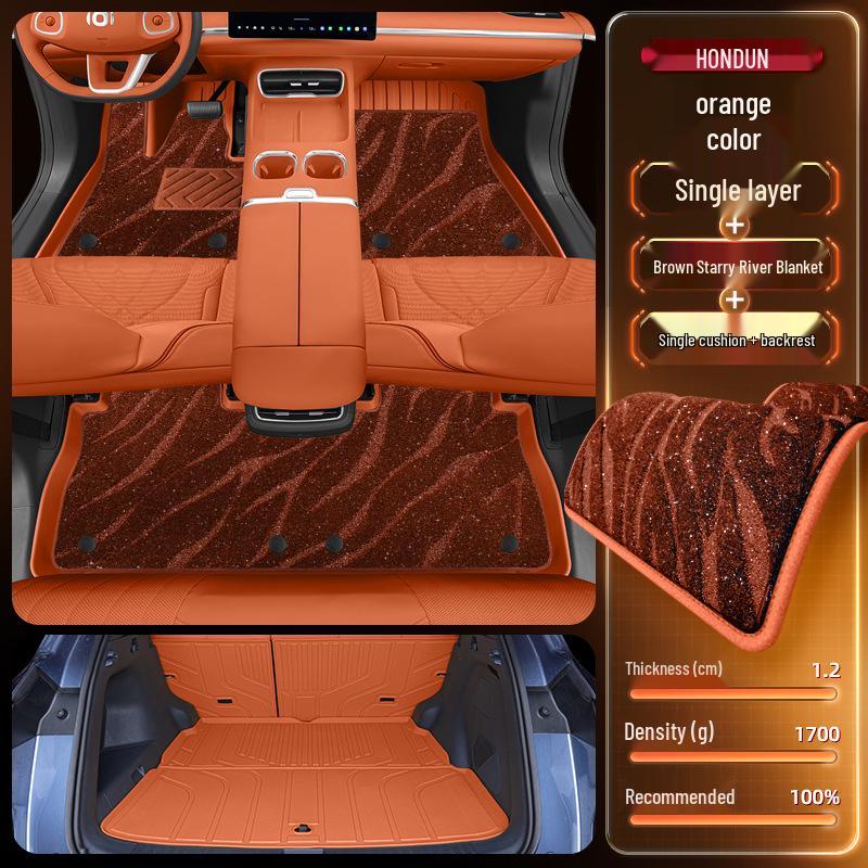 Changan Qiyuan Q07 Trunk Mat TPE 2025 Tail Box Decorative Foot Mats