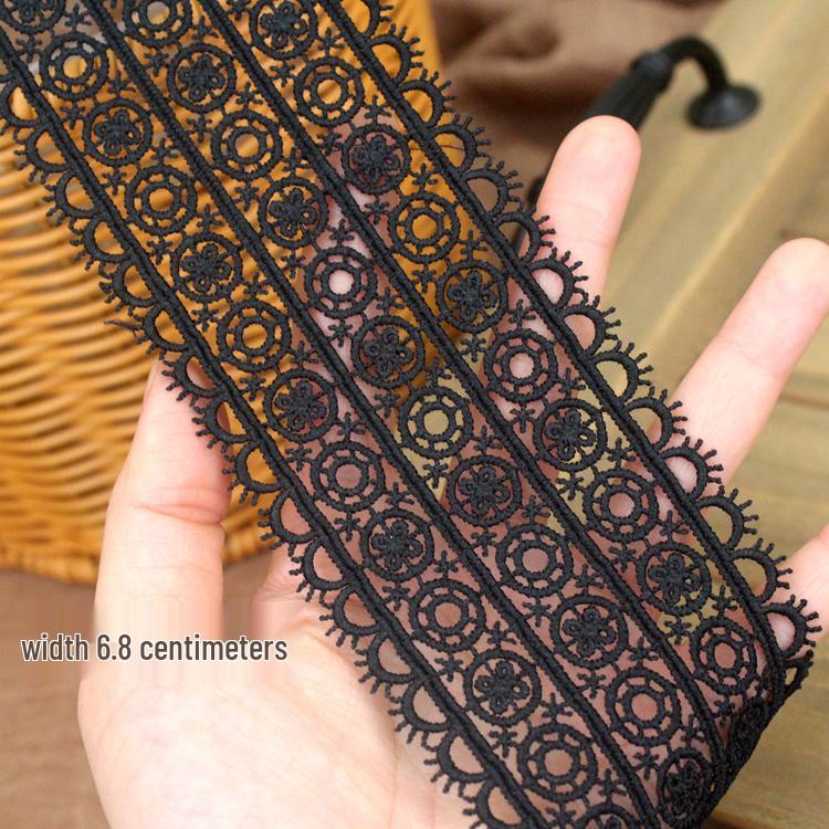 Milk Silk Lace Trim for DIY Sewing and Decorative Accessories