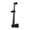 Aluminum Alloy Fishing Rod Buzz Bar 20/25/30cm 2 Head Fishing Crossbar Bracket Lightweight Black Fishing Rod Holder Carp Fishing