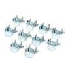 11-13mm/13-15mm Schlauchschellen Mini-Klemme Kohlenstoffstahl Diesel