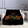 B.C.rich Guitar Logo Printed Blanket Flange Blanket Soft and Comfortable Blanket Warm Blanket Blankets for Beds Birthday Gift