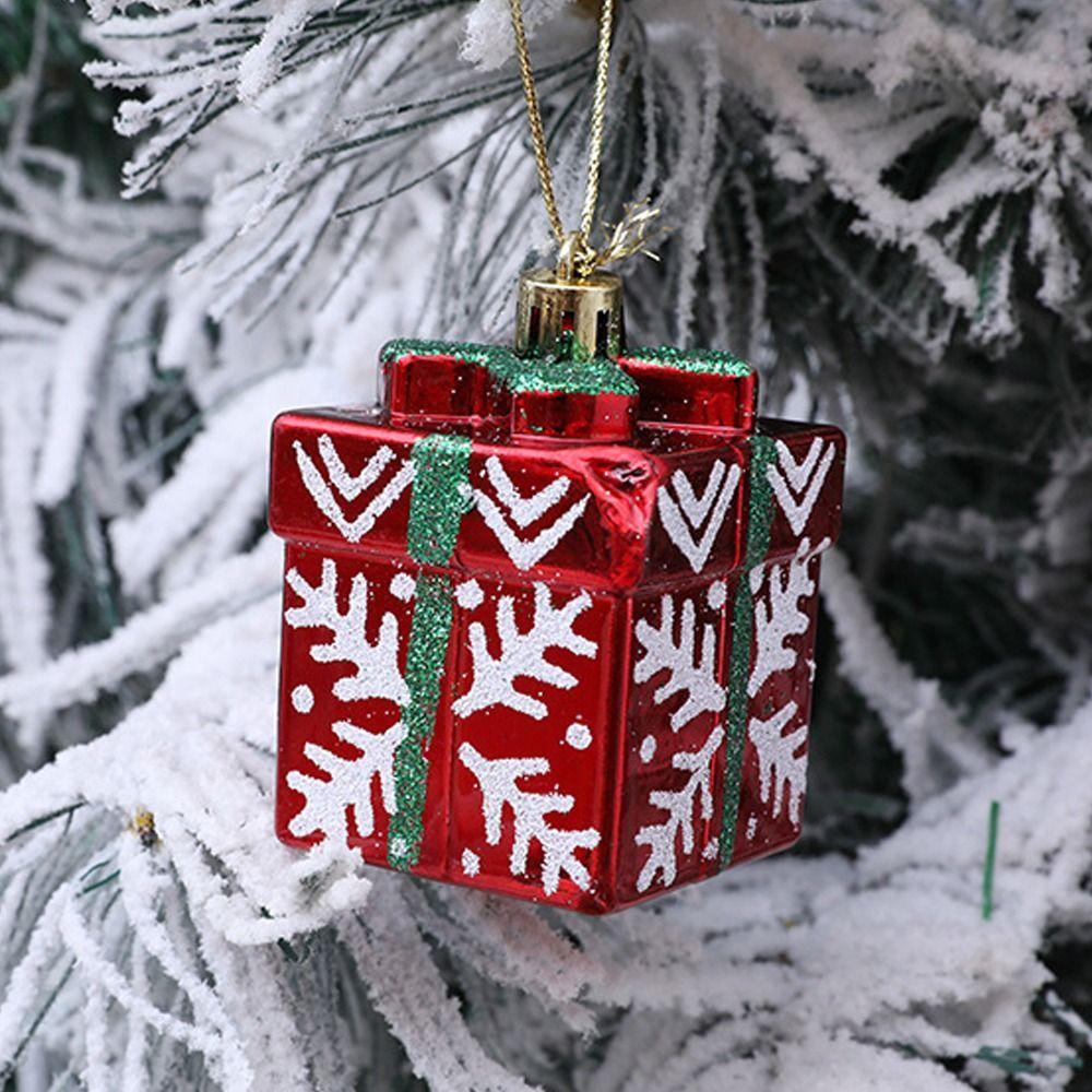 Mini Merry Christmas Decor Colorful Xmas Decorative Pendant  Christmas Party