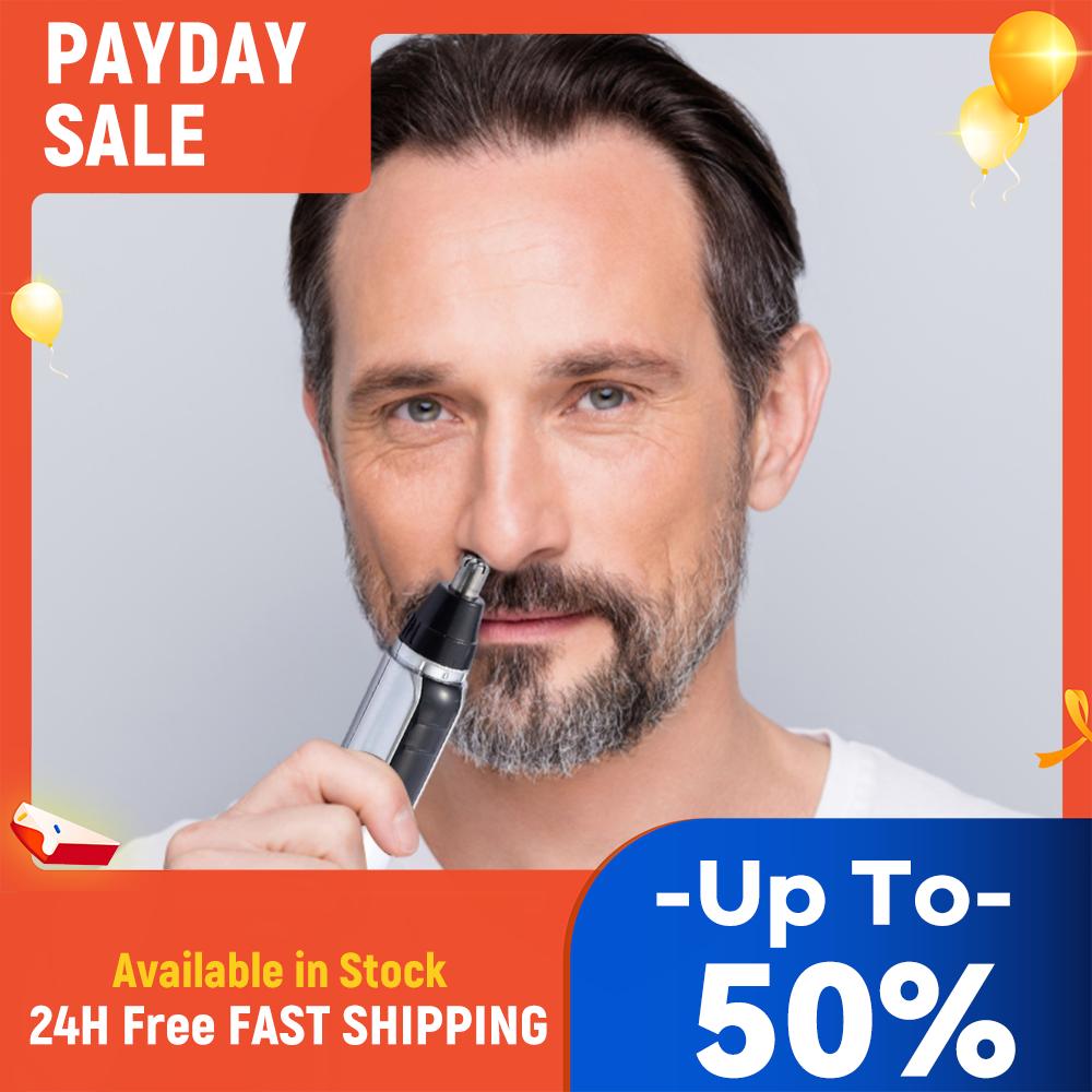 

Electric Nose Ear Hair Trimmer Battery Powered Eyebrow & Facial Hair Trimmer Ear Nose & Brow Trimmer for Smoother Cutting China Mainland
