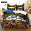 Colourful Woods Bedding Set, 3Pcs Duvet Cover Set, Soft Comfortable Breathable Duvet Cover, For Bedroom Guest Room Decor