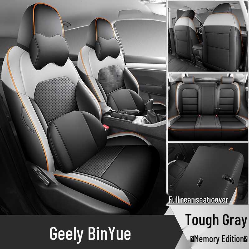 All-Season Full-Coverage Seat Covers for 2025 Geely Binyue - 24 Model-Specific Car Cushions