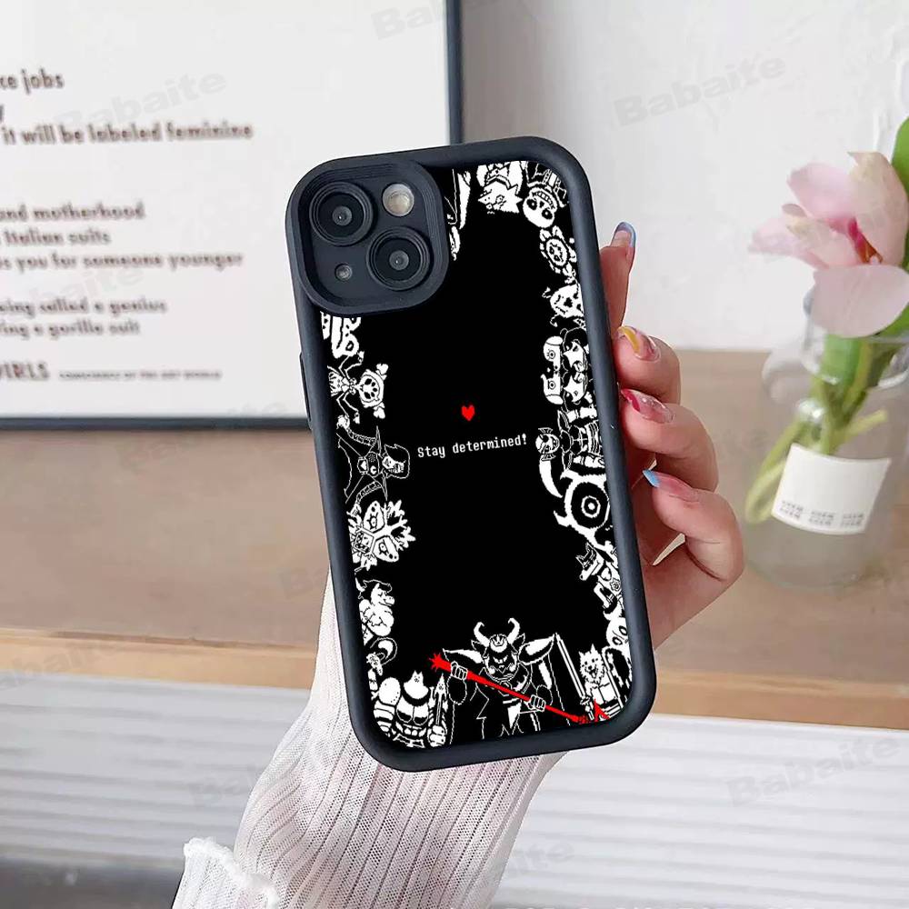 U-Undertale Spiel Handyhülle Für IPhone 17 16 15 14 13 Pro Max Plus 12 11 Hülle