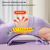 Back Stretcher Multi-Level Adjustable Back Cracker Board Lower Upper Lumbar Spine Support Pillow Waist Stretching Massage Device