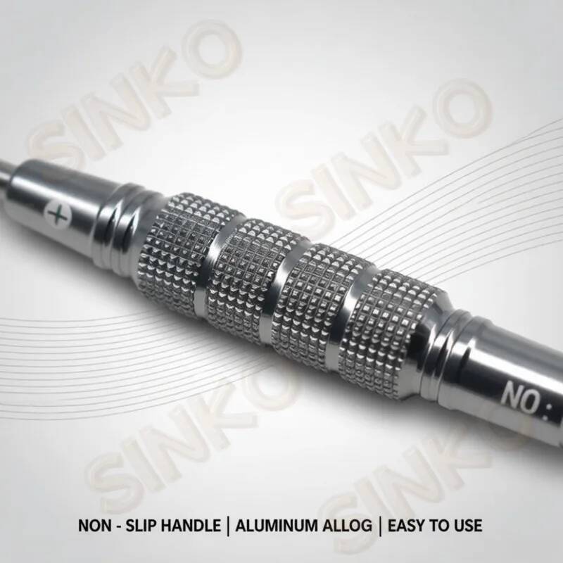 S2 Alloy Steel Precision Screwdriver Aluminum Anti Slip Handle 360 Silent Bearing Magnetic Tip for iPhone Samsung Huawei Repairs 4
