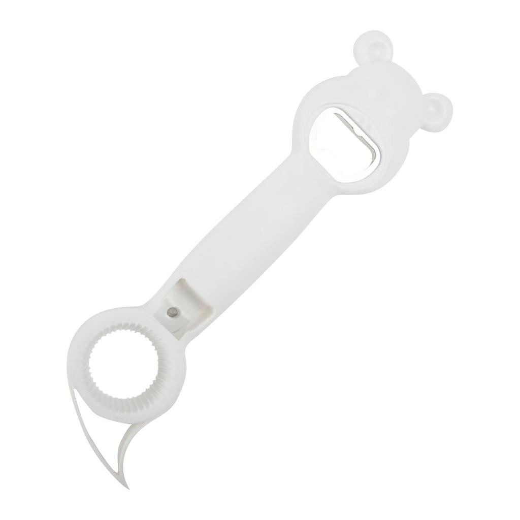 Cute Bear Can Opener Kitchen Tools 4 In 1 Manual 4 In 1 Beer Bottle Opener Handheld Can Beer Opener
