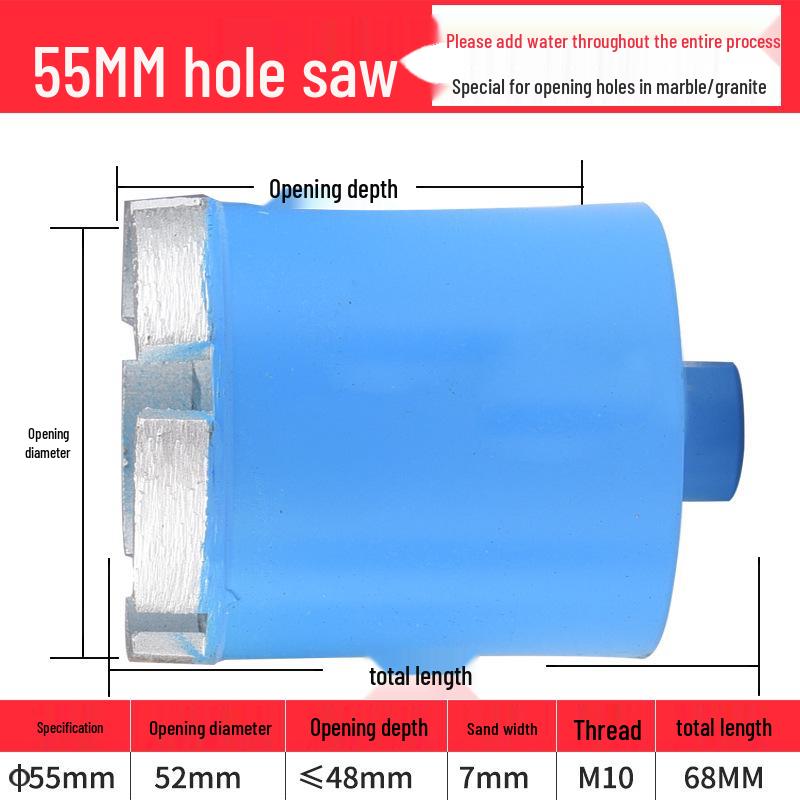 Angle Grinder Drill Bit for Marble, Glass, Tile & Granite