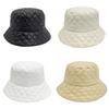 Winter Womens Featherweight Quilted Fisherman Hat With Windproof Sunshade For Casual Fashion