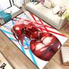 Tappeto Area Sexy Girl Zero Two DARLING In FRANXX, Tappeto per Casa Soggiorno Camera da Letto Divano Zerbino Decorazione, Tappetino Antiscivolo per Bambini Regalo