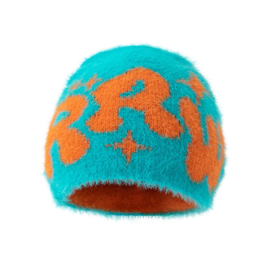 Letter Bag Head Warm Windproof Cold Soft Waxy Hat Knitted Hat Winter Design Hat