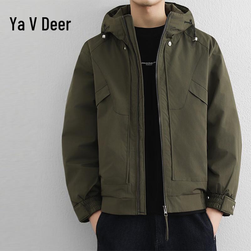 Yalu Men s Hooded Padded Jacket XL