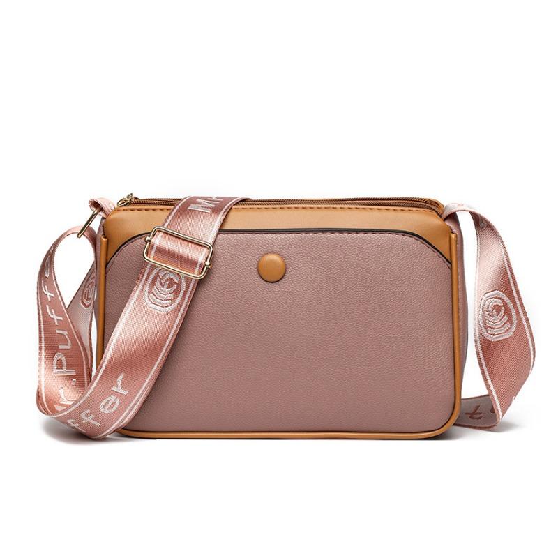 Summer new Mother's Day mother bag messenger bag large capacity solid color commuter small bag shoulder bag