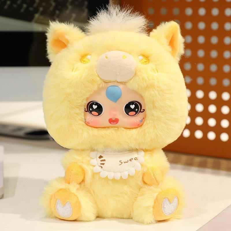 Colorful Cute Horse Series Trendy Play Year of the Horse Doll Plush Toy Pendant for Girls