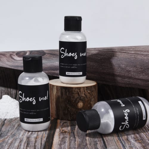 

Shoes me! Deodorizing Powder, Made with 100% Natural Ingredients, for Athletic Shoes and Children s Shoes. Fragrance-Free, Talc-Free, Sterilizing, and