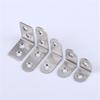 Stainless Steel Corner Code 90 Degree Right Angle Fixator Angle Iron L-shaped Triangular Bracket Layer Plate Furniture Tool