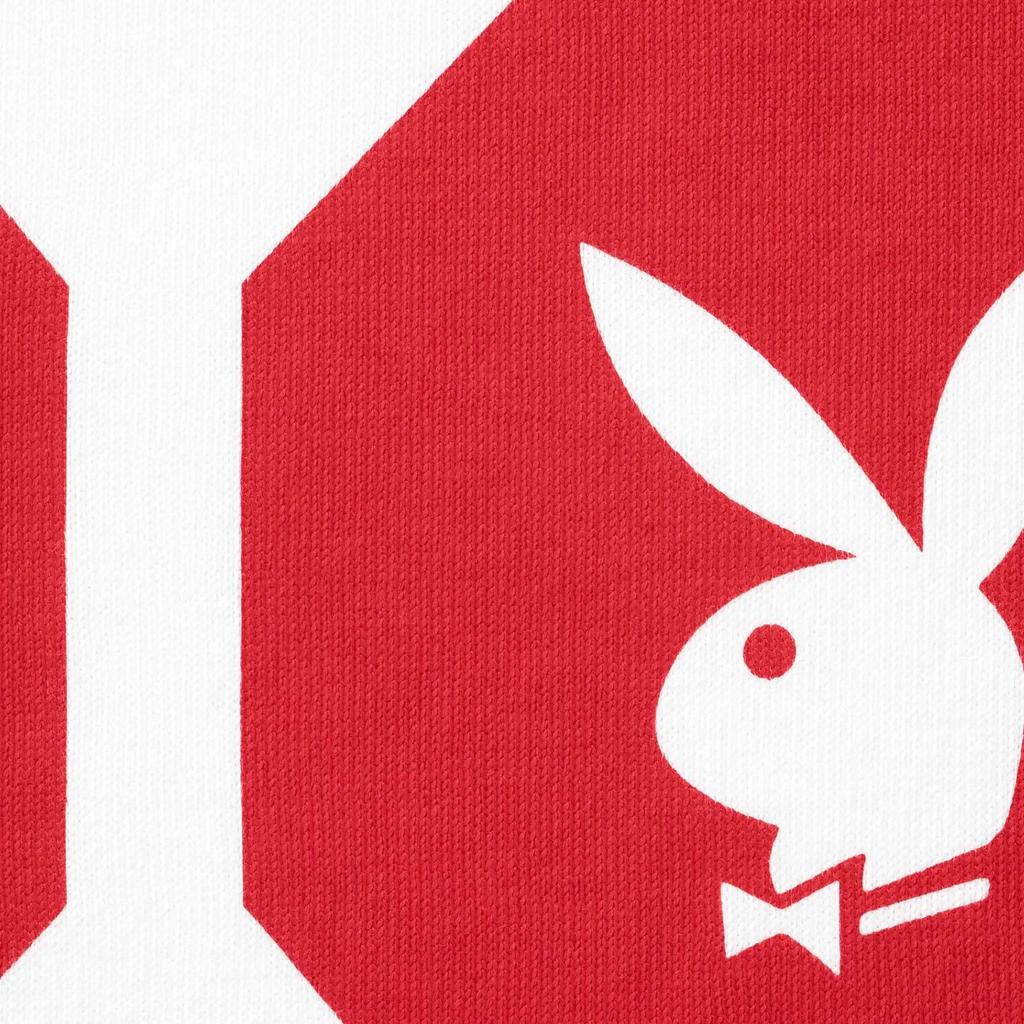 Supreme Maglia da football a maniche lunghe X Playboy Bianca