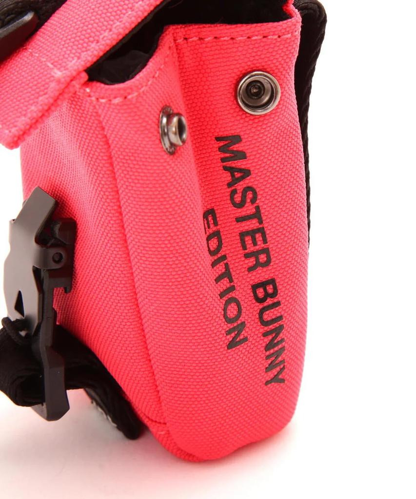Master Bunny Golf Ball Pouch [Hara Erika Pro Icon] (with Carabiner) / Golf Round / 758-5184602 090_Pink FR