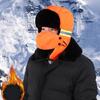 Visibility Reflective Safety Hat for Outdoor Activity Cold Weather Windproof Warm Winter Hat for Construction Workers