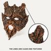 Breathable Halloween Tree Demon Mask Spider Web Pattern Tree Monster Mask Tree Man Mask  Carnival
