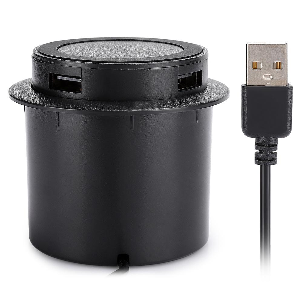 

QI 10 Вт ABS черный удобный практичный настольный встраиваемый 3 в 1 двойной USB подъемно-опускное беспроводное зарядное устройство