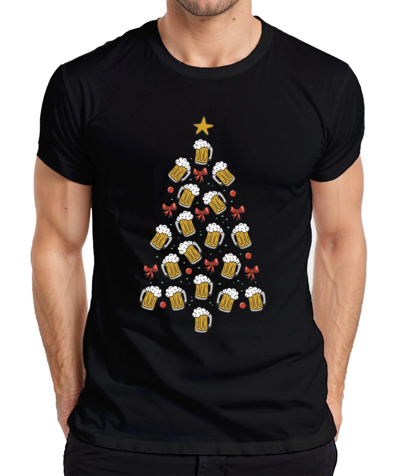 Bier Weihnachtsbaum Lustig - Weihnachten Weihnachtsgeschenk Christmas Herren T-S S