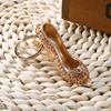 Key Chain Holder   Keychain   Alloy Rhinestone High Heel Key  Pink