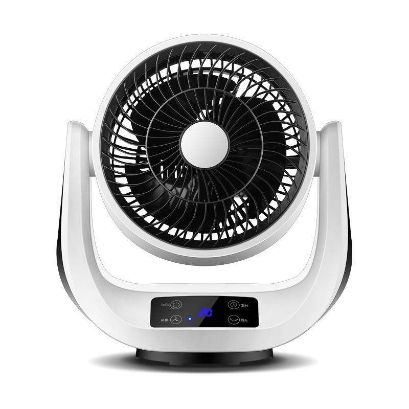 Camel Smart Remote-Controlled Desk Fan with Air Circulation, Timer, and Turbine Convection