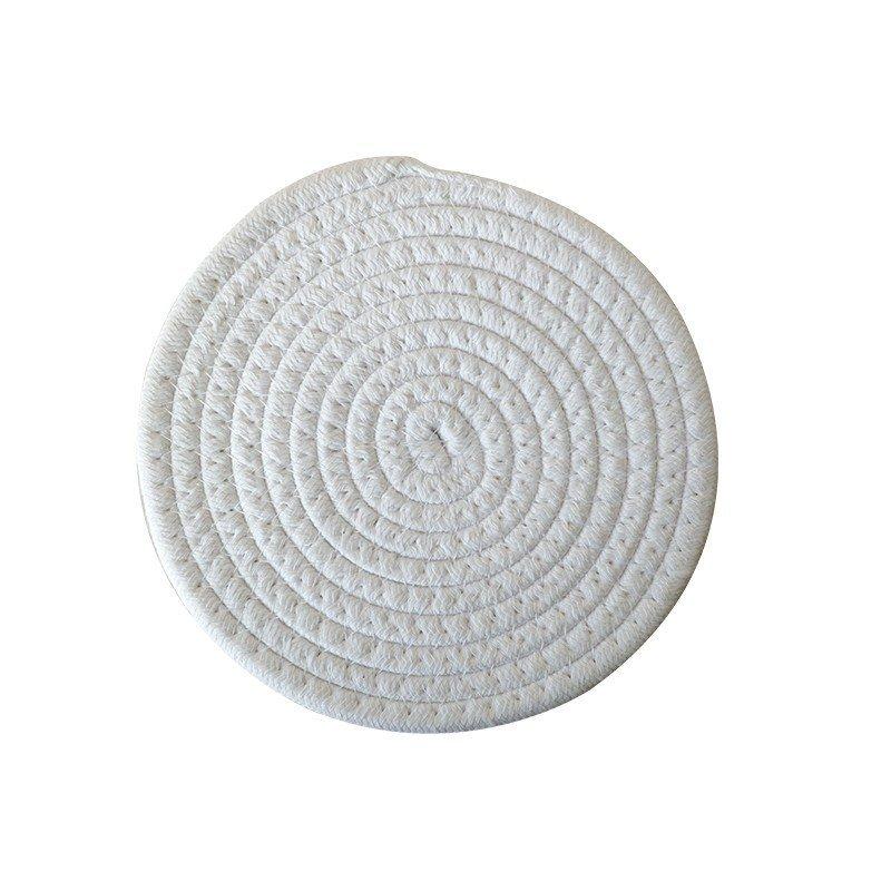 Minimalist Cotton Woven Coasters Coffee Table Decor Bohemian Cute Cup Coasters Heat-resistant Cup Coasters for Coffee Tea