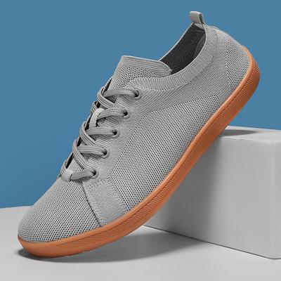 Sneakers Minimaliste da Uomo alla Moda Scarpe in Rete da Uomo per Passeggiate Informali Scarpe da Cammino Maschili Traspiranti Calzature Estive Ultra-leggere da Trekking