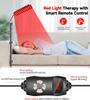 Adjustable Floor Stand Red Light Therapy Lamp - Single/Double Head with Tripod Gooseneck