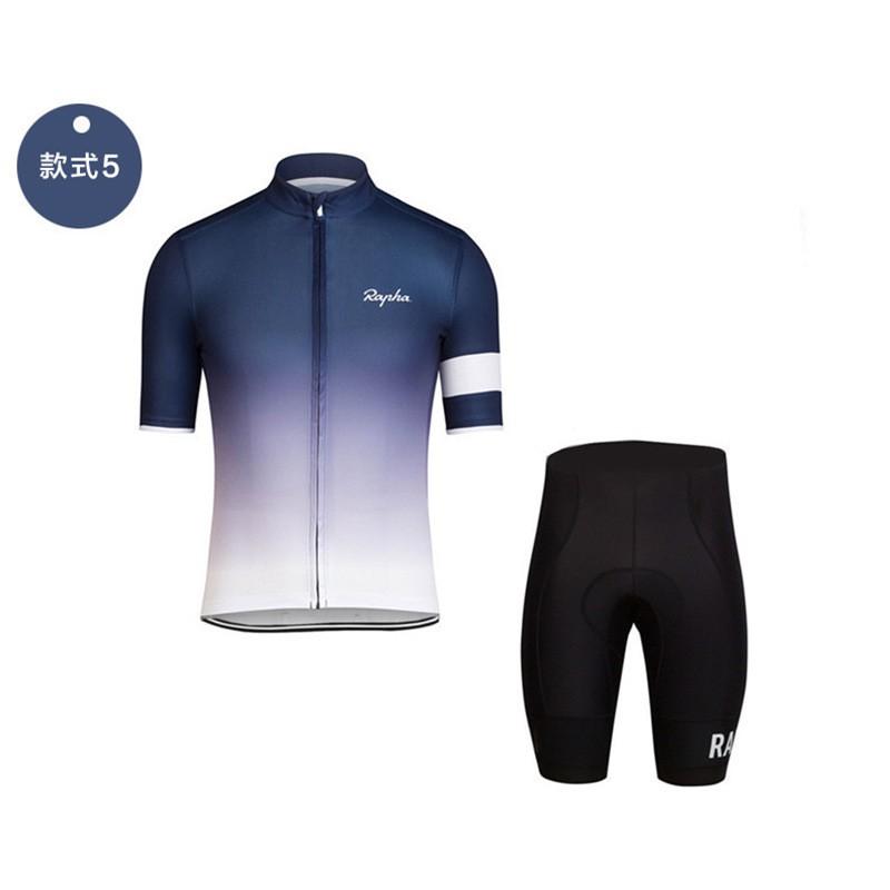 Mens Cycling Jersey Shorts Set Mountain Road Bike Riding Breathable Quick-Dry Performance Wear