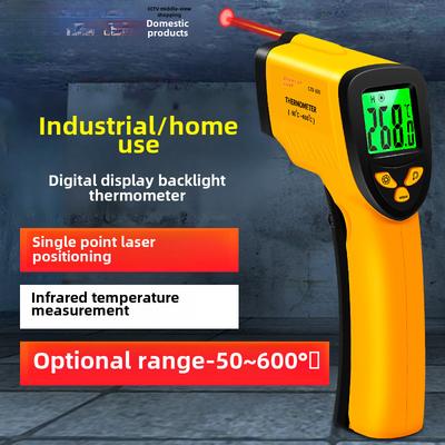 Infraroodthermometer, Digitale Temperatuurpistool voor Koken, Olie Bakken, Hoge Precisie Keukenthermometer, Industriële Thermometer