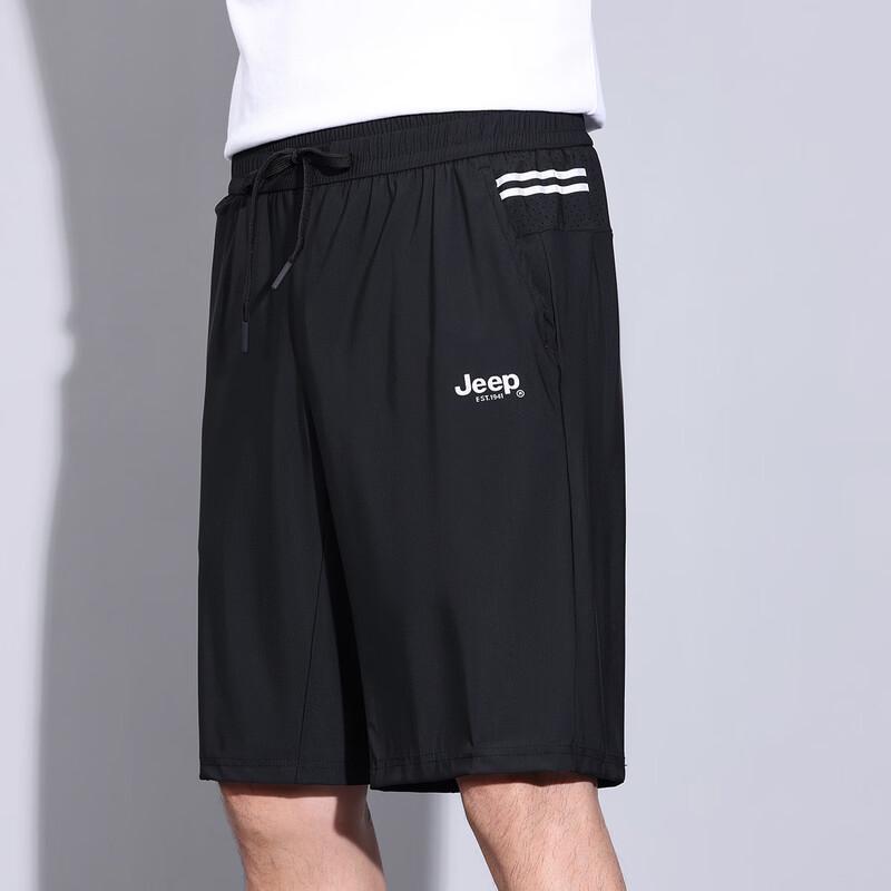 JEEP Men's Lightweight Casual Sports & Beach Shorts