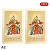 1/2/4PCS 2026 Tai Sui Amulet Card Feng Shui Protection Gift Prayer Exorcism Wealth Treasure Symbol Home Office Decor