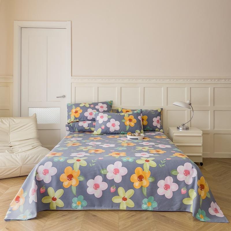 Velkoobchod od výrobce staré hrubé plátno povlečení třídílná sada potištěná staré hrubé plátno jednotlivý kus rohož kang jednotlivá přikrývka