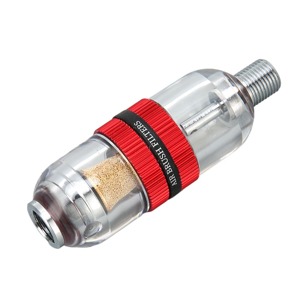 Wasser-Öl-Abscheider mit 3 Filterwatte Einfach zu installieren Airbrush-Filterersatz für Spritzpistole