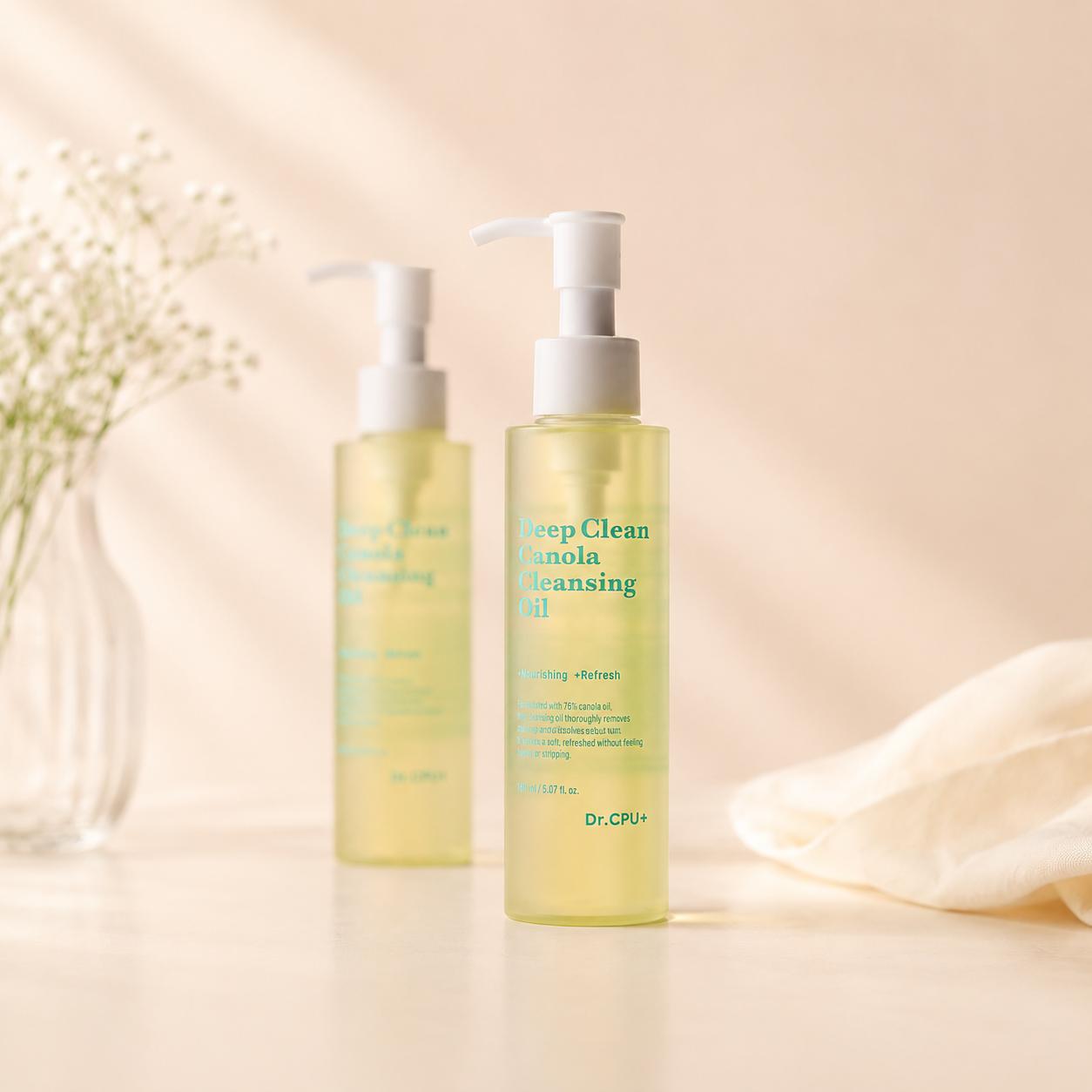 DR.CPU Deep Clean Canola Cleansing Oil Makeup Remover & Pore Care Cleanser 150ml